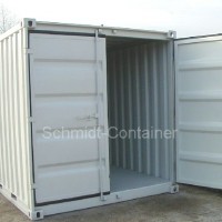 Lagercontainer, Materialcontainer ohne Isolation; stabile Stahlkonstruktion