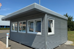 Pförtnercontainer und Kassenmodule