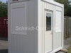 Pförtnercontainer / Kassencontainer (LxBxH) 2989 x 1750 x 2765mm(Sondergröße auf Kundenwunsch), isoliert. Rauminnenhöhe 2500mm.