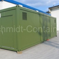 Aggregatecontainer / Technikmodul 30 Fuß für Biogasanlage
