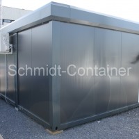 Verkaufspavillon, Verkaufscontaineranlage 3x16 Fuß Container