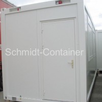 Bürocontainer mit WC Toilette Sanitärraum neu, Wohncontainer