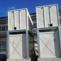 Pelletsanlage: Technikcontainer-Anlage