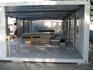 Containeranlage Polizeistation