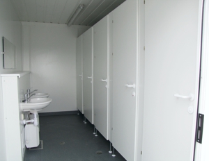 WC Container Innenansicht