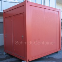 Sanitärmodul, WC-Container 10 Fuß (Damen / Herren WC), 2,989 x 2,435m.