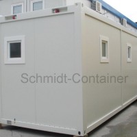 Sanitärcontainer, WC-Container, WC-Modul 30 Fuß (Damen- /Herren- /Behinderten WC)
