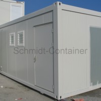 Wchwarz-Weiß-Containermodul